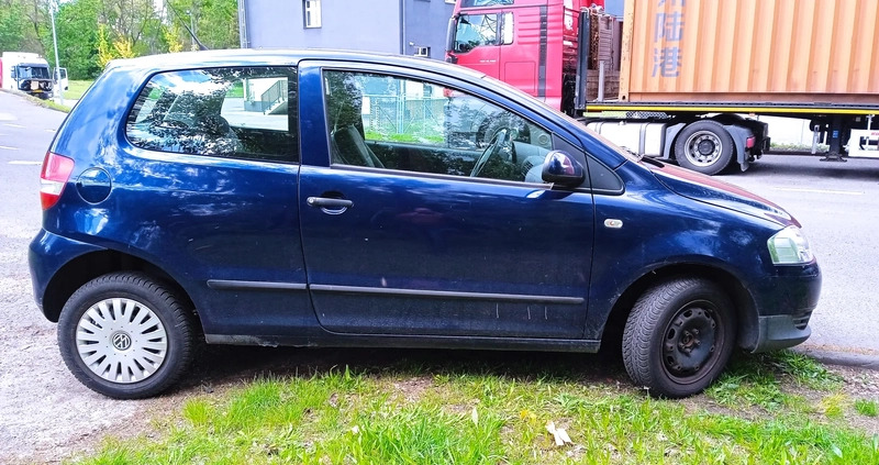 Volkswagen Fox cena 7800 przebieg: 197025, rok produkcji 2007 z Katowice małe 67